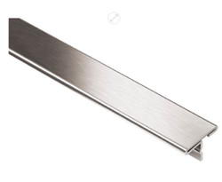 Schluter Reno-T 8' Brushed Stainless Steel Profile